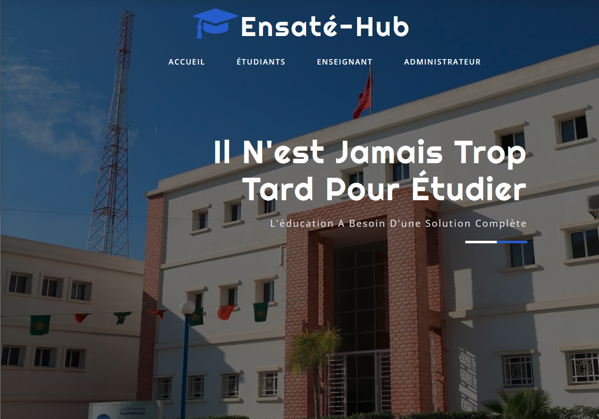 Ensate-Hub, an online Education Platform